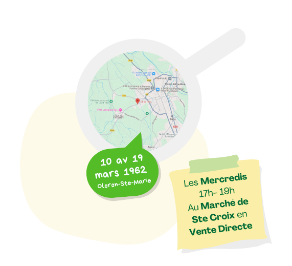 Localisation et marché - Cliquer pour Google Maps